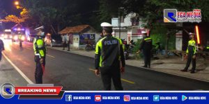 Patroli Blue Light Incar Balap Liar di Sampang