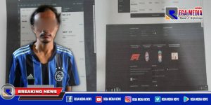 Polsek Pabean Cantikan Ciduk Pejudi Bola Online