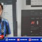 Caption: tersangka PE dan barang buktinya diamankan di Mako Polsek Pabean Cantikan, Surabaya.