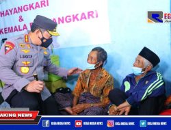 Kapolri Tinjau Langsung Korban Erupsi Gunung Semeru