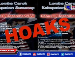 Polisi Amankan Penyebar Poster Lomba Carok di Sumenep