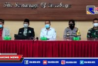 Caption: Dihadiri Muspika, pemilihan pengurus MUI Kecamatan Benowo terbentuk.