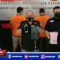 Caption: konferensi pers, Satreskoba Polrestabes Surabaya ungkap kasus sabu 1 Kg.