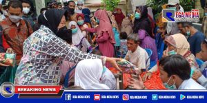 Mensos Ke Bangkalan, Berikan Bantuan Korban Banjir