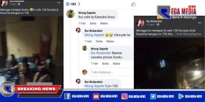 Akun FB Ika Wulandari Tawarkan LC Cafe Scorpio