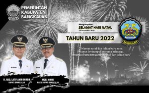 Pemkab Bangkalan: Selamat Hari Natal & Tahun Baru 2022