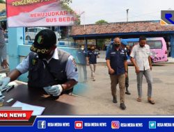 Supir dan Kru Bus Terminal Sampang Dites Urine