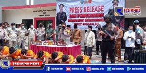 Polres Bangkalan Musnahkan Barang Bukti
