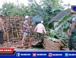 Rumah Warga Sampang Porak Poranda