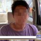 Caption: tersangka inisial AD saat diamankan Resmob Satreskrim Polres Sampang.