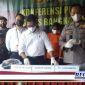 Caption: konferensi pers, Polres Bangkalan ungkap kasus komplotan pelaku curanmor.