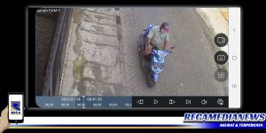 Warga Sidoarjo Ditipu, Pelaku Terekam CCTV