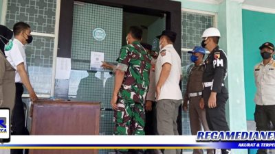 Satpol PP Bangkalan Tinjau Pabrik Pasang Aplikasi PeduliLindungi