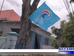 Bendera Partai di Sepanjang Jalan Kota Sampang Dibiarkan