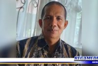 Caption: Ketua Kerukunan Keluarga Duri/Enrekang (KKD) Kabupaten Keerom (Murhan, SE).