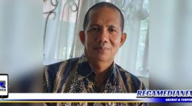 Caption: Ketua Kerukunan Keluarga Duri/Enrekang (KKD) Kabupaten Keerom (Murhan, SE).