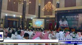 Caption: suasana saat berlangsungnya Musrenbang RKPD tahun 2023, di gedung Rato Ebhu Bangkalan.