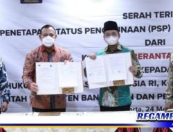 Pemkab Bangkalan Terima Aset Tanah Rampasan KPK