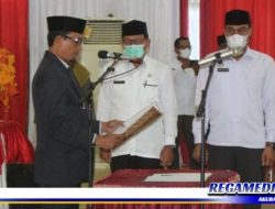 Bupati Aceh Selatan Lantik 73 Pejabat Eselon II dan III