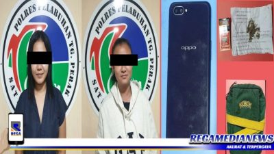 2 Wanita Cantik Ditangkap saat Asyik Pesta Sabu di Surabaya