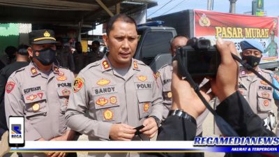 Polres Aceh Timur Gelar Operasi Pasar Murah di Polsek Peureulak