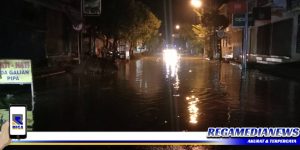 Wilayah Sampang Kota Mulai Tergenang Banjir