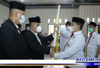 Caption: suasana saat berlangsungnya pelantikan DPC Ikanas Dohot Boruna Kabupaten Asahan Periode 2021-2025.