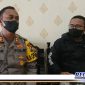 Caption: Kapolres Sampang (AKBP Arman) menyikapi tuntutan aksi demo untuk menangkap pelaku pelecehan seksual di wilayah Kedungdung.