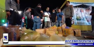 Hendak Diselundupkan Ke Sulteng, 275 Liter Miras Diamankan Polres Gorontalo
