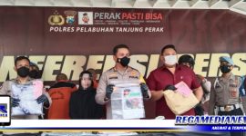 Caption: Polres Pelabuhan Tanjung Perak Surabaya ungkap kasus pengeroyokan hingga korban tewas.
