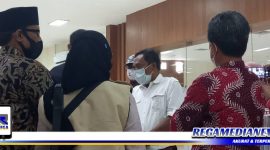 Caption: ketua Pakis saat melakukan peninjauan langsung ke MPP Bangkalan.