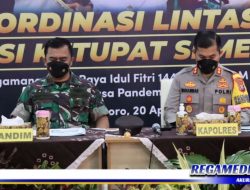 Rakor Kesiapan Pengamanan Idul Fitri di Bojonegoro