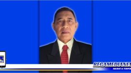 Caption: Pimred Regamedianews (H. Abd. Razak, SH,.MH.).