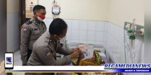 Polres Sampang Salurkan Langsung BT-PKLWN Kepada Penerima Yang Sedang Sakit