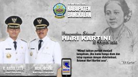 Caption: Bupati Bangkalan (R. Abdul Latif Amin Imron) dan Wakil Bupati Bangkalan (Moh. Mohni).
