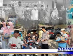 RSUD Ketapang Bersama Forkopimcam Borong Takjil PKL, Lalu Dibagikan Ke Warga