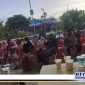 Caption: suasana buka puasa bersama umat muslim Kerukunan Keluarga Sulawesi Selatan (KKSS) Kabupaten Keerom.