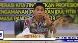 Caption: Kapolda Gorontalo (Irjend Pol Akhmad Wiyagus).