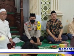 Pesan Kapolsek Asemrowo Kepada Anak Yatim Piatu