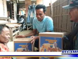 AJS Salurkan Parsel Lebaran Polres Sampang Kepada Kaum Disabilitas