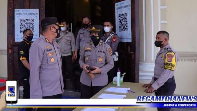 Polres Gorontalo Siagakan Personil Pada Peringatan Kenaikan Isa Al Masih