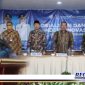 Caption: Bupati Sampang (H. Slamet Junaidi) saat menyampaikan sambutannya dalam sosialisasi Diseminasi Indeks Inovasi Daerah. (Doc: Prokopim Pemkab Sampang).