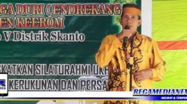Caption: Ketua Kerukunan Keluarga Duri/Enrekang (Murhan, SE.)