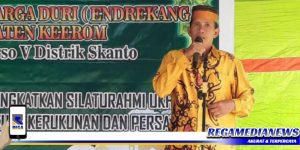 Ketua KKD Keerom Minta Warga Enrekang Pegang Teguh Semboyan “TOBANA”