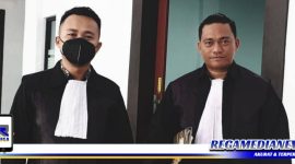 Caption: tim kuasa hukum aktivis HK aliyas Hengki.