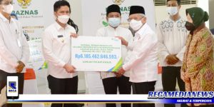 Wapres Serahkan Manfaat Program & Beasiswa BPJS Ketenagakerjaan Senilai 2,2 Miliar