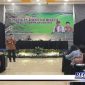 Caption: suasana saat berlangsungnya sosialisasi perlindungan jaminan sosial kepada pelaku UMKM Pamekasan.
