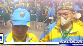 Caption: Bupati Bangkalan (R. Abdul Latif) bersama Ketua KONI Bangkalan (Much. Fauzan Jakfar).