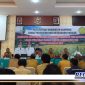 Caption: suasana saat berlangsungnya kampanye dan sosialisasi RPLP2B tahun 2022, di aula Hotel Bahagia Sampang.
