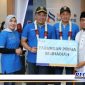 Caption: Bupati bersama Wabup Sampang didampingi Dirut Bank Sampang saat peresmian Kantor KAS Bank Sampang pertama di Pulau Mandangin. (Doc: Prokopim Pemkab Sampang).